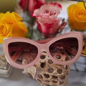 Wildfox Kitten pastel pink sunglasses